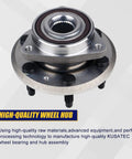 Front And Rear Wheel Hub And Bearing Assembly Drop In Replacement For Chevy Traverse 2009 2017 GMC Acadia 2007 2016