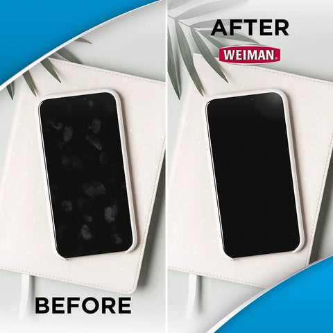 Before and after using Disinfecting Electronic Cleaning Wipes 30 Count For Devices And Gadgets, Kills Ninety Nine Point Nine Percent Of Germs