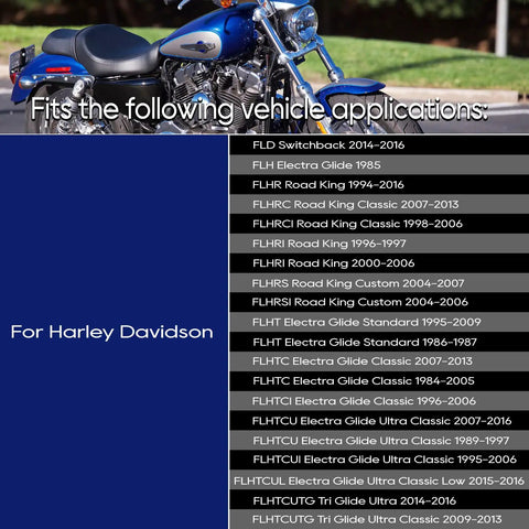 Compatibility list for Harley Davidson bikes with Crank Shaft Runout Measuring Tool 9015 For Twin Cam And Evolution Big Twin