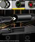 Heavy Duty Must Have Locking Lug Nut Master Key Set 16 Piece For Spline And Star Style Lug Nuts CR MO Steel Diagram
