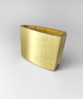 Brass sheet Habaki Ferrule for Katana Wakizashi Tanto swords DIY accessory 1.06 inch width, locks tsuba and secures blade in saya