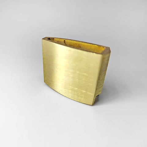 Brass sheet Habaki Ferrule for Katana Wakizashi Tanto swords DIY accessory 1.06 inch width, locks tsuba and secures blade in saya