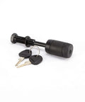 Five Eighth Inch Diameter Threaded Receiver Hitch Lock Pin In Black, 11 Threads Per Inch, Beefy Lock Pin For Trailer Hitches, Bike Racks, And Cargo Carriers, Fits Five Eighth Inch Pins, Advantage SportsRack Compatible.