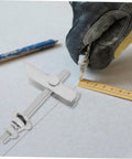 Heavy Duty Toggle Bolts For Drywall With Wing Nuts, Metal Hollow Wall Anchors, Aircraft Screw Technology shown during installation