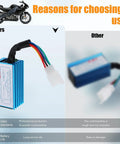Racing 5 Pin AC CDI Box For GY6 Engines 50cc To 150cc Fits Scooters ATVs Go Karts Mopeds Quad Dirt Bikes Pit Bikes Chopper