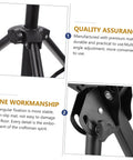 Dope Alloy Drum Rack Practice Shelf Featuring A Folding Snare Stand And Portable Tripod Mount close-up of adjustable tripod leg mechanism.