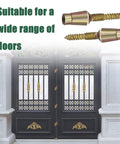 Tamper Proof Door Hinge Screws 8 Pack With Hardened Security Pins suitable for wide range of door security applications