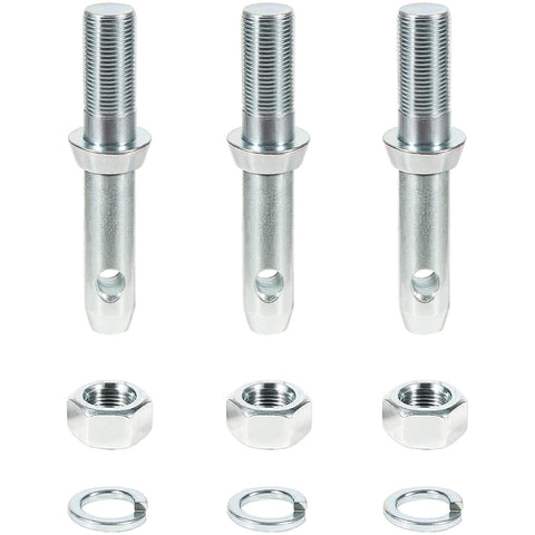 Cat 1 Draw Pin For 3 Point Hitch Tractors, Five And A Half Inch, Three Pack, Heavy Duty Tractor Hitch Pin Set For Lower Lift Arms