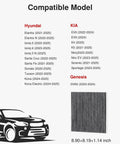 List of vehicles compatible with Activated Carbon Cabin Air Filter Replacement For CF12820 That Delivers Fresh Air And Odor Blocking.