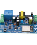 Smart Home Relay Switch Module For Remote Control Across AC 85 To 264 Volts 220V Ready, DIY Friendly PCB Relay With Conductive Circuit Design And Insulating Bottom Plate, Easy Plug And Play Home Automation Upgrade, blue PCB