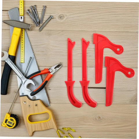 Four Piece Table Saw Push Stick And Block Set Built For Ergonomic Hand Safety And Precision Cuts With Pro Grade Kickback Control