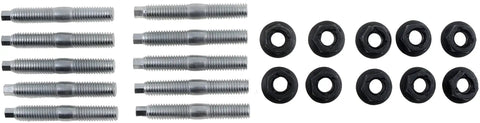 Exhaust Manifold Hardware Kit Bolt-On Direct Replacement For Ford Lincoln Mercury Models OEM-Grade Fasteners with studs and washers