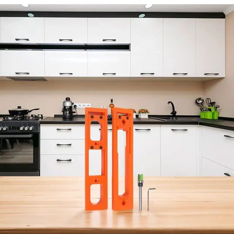 3D Invisible Door Hinge With Enhanced Grip And Safety Features for Easy Smooth and Safe Closings in a kitchen setting