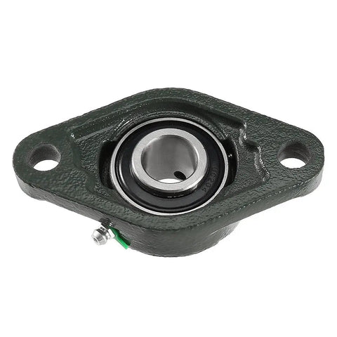 Workhorse Pillow Block Bearing UCFL204 20mm Bore With Cast Housing Two Bolt Flange Self Aligning Dust Sealed Insert Bearing close-up