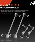 Upgrade Your Ride With A Set Of 4 Front And Rear Sway Bar End Links Stabilizer Kit for Honda Pilot and Acura MDX.