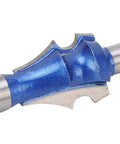 Top Notch 1/4 Inch Shank Router Bit Made From Tough Tungsten Steel Alloy close-up view showing cutting edge details.