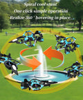 Easy To Fly For Kids And Adults Remote Control Plane With Gyro Stabilization Altitude Hold 3D Stunts 360 Degree Flight