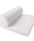Kickass Heavy Duty Ceramic Fiber Insulation Blanket One Inch Thick By Twelve By Twenty Four Inches rolled and flat view.