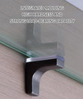 200 Pcs Heavy Duty Zinc Alloy Shelf Pegs for Kitchen Cabinets, Wood Shelves and Wardrobes, easy install on glass shelf