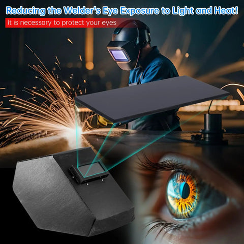 4 Pack Shade 13 Welding Lens For 2 By 4.25 Inch Welding Helmet Replacement 3mm Thick Durable Hard Glass Lenses in use during welding