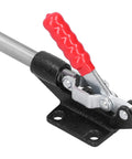 Heavy Duty Push Pull Toggle Clamp With 390 Kg Force For Steel Workholding CNC And Welding Fixture Jobs Super Grip Handle side view
