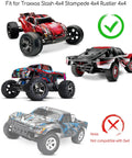 Dual Esc And Motor Cooling Fans Set For Traxxas 4x4 RC Models Keeps Velineon 3s Heat Sink Cool Blue Upgrade For Slash 4x4