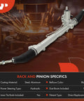 Hydraulic Power Steering Rack And Pinion For Audi Q5 2009 2010 3.2L 2011 2012 3.2L And 2011 2012 2.0L with specs