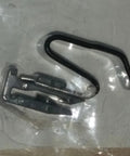 Mitsubishi MR970563 Fuel Filler Door Release Cable Clip Genuine OEM Part in black metal for Lancer Evo 2004-2015