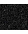 2007 To 2010 Chevy Tahoe Complete Floor Carpet With Second Row Bucket Seat Mount Cover Cutpile Black, textured black cutpile nylon material.