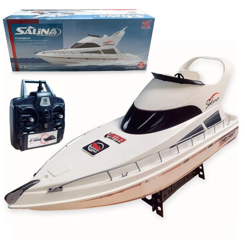 Massive 27.5 Inch RC Cruise Ship Boat With Dual 380 High Speed Motors Beast Hull Remote Control Yacht for fast fun play, box.