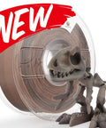 Fossil Gradient Stone PLA Filament 1.75mm For 3D Printing 1Kg Matte Finish Spool with dinosaur model