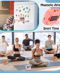 Bulk Pack Magnetic Digital Kitchen Timers With Big Digits For Kitchen Classroom Office And Sports 99 Min 59 Sec Alarm Assorted Pink And Orange 50 Count Battery Not Included used in kitchen and yoga class