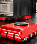 Heavy Duty Machinery Moving Skates With Pu Wheels And 360 Rotating Anti Slip Trays for industrial equipment transport.