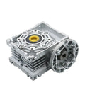 Plug And Play Nmrv040 Worm Gear Speed Reducer With 18Mm Output Shaft delivering torque control in aluminum casing.