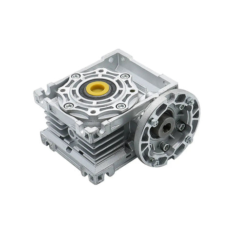 Plug And Play Nmrv040 Worm Gear Speed Reducer With 18Mm Output Shaft delivering torque control in aluminum casing.