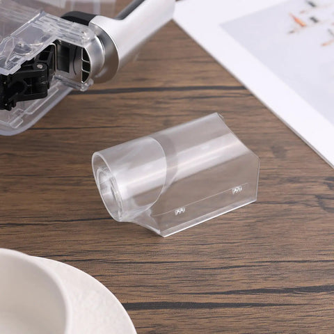 Replacement Slushie Spout For Frozen Drink Machines FS300 FS301C FS301 Transparent Pour Spout Accessory On Table