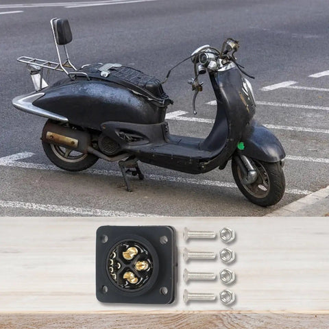 Bulletproof Eight Pin IP67 Energy Storage Connector Rated For 50 Amps And 500 Volts With Male Female Plugs for scooter charging.