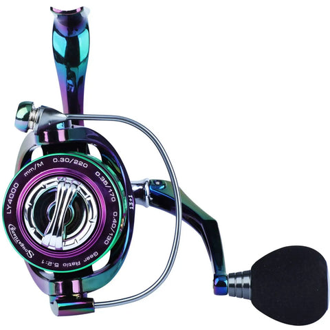 Lightweight Aluminum Spinning Reel With Ultra Smooth Action And 13 Plus 1 Ball Bearings For Freshwater And Light Saltwater Fishing