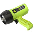 C8 eLED L2 Dive Light Dual LED Beam With 900 Lumen High And 400 Lumen Low Safety Yellow Scuba Torch For Underwater Adventures