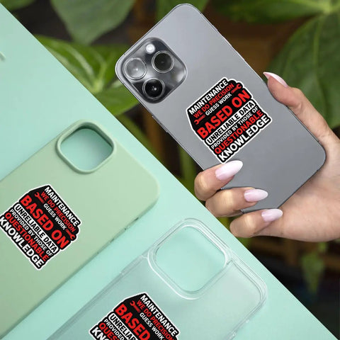 Funny Technician Humor Vinyl Sticker Pack For Toolbox Laptop Helmet Water Bottle And Journal Waterproof Decals 3 Inch Durable For Mechanics Engineers Gearheads Gift Idea sticker on smartphone case
