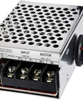 7-80V PWM DC Motor Speed Controller Switch 30A With On Board Stop Brake Function, Adjustable Potentiometer, 12KHz PWM Frequency