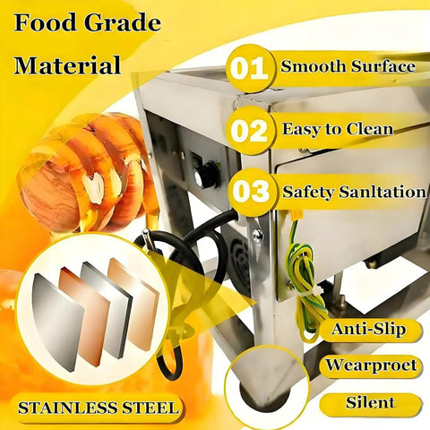 Heavy Duty Viscous Liquid Transfer Pump For Honey And Paste Stainless Steel Gear Pump 90W Electric Delivers Up To 8 Kg Per Minute About 5.7 L Handles 800 to 4000 cP Food Grade Easy Pour And Clean, stainless steel body