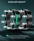 2 Inch Wheel Spacers Adapters For Ford F 250 F 350 Super Duty 8x170 Bolt Pattern 8 Lug 14x1.5 Studs 130mm Center Bore Adds 1.25 Offset
