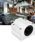 Heavy Duty Aluminum 40mm Linear Motion Ball Bearing Slider Block For Cnc Machinery And Precision Automation in industrial setting.