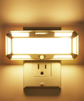 Bright LED Night Light With Dusk To Dawn Sensor For A No Brainer Plug In Wall Night Light Dimmable 0 To 250LM 2W Soft White 3000K