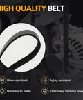 Jeep Wrangler 3.8L V6 Serpentine Belt Tensioner And Idler Pulley Beefed Up Heavy Duty Drive Kit Replacement For 2007 To 2011