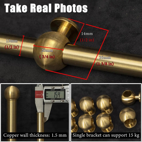 Adjustable Picture Rail Hanging System With Brass Chain Hooks No Damage Wall Track For Gallery Displays Metal Frame Hanger Kit Easy Setup For Home Decor And Museum Style Artwork Suspension Pole 150cm Long brass rail bracket size 35mm
