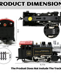 Compact 0 4 0 Powered Steam Locomotive With 12V Motor Metal Wheelsets And Factory Knuckle Couplers Ideal Yard Switcher