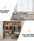 Living room with window and cabinet, modern closet with Gold Cabinet Hinges 190mm Heavy Duty Built Tough 2 Pack For Kitchen