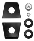 Rear Liftgate Window Hinge Set For Jeep Wrangler Right And Left Replacement 1987 1995 1997 2006 Beefed Up Durable Glass Hatch Hinges OE 926 119 5013722AA 5013723AA components layout